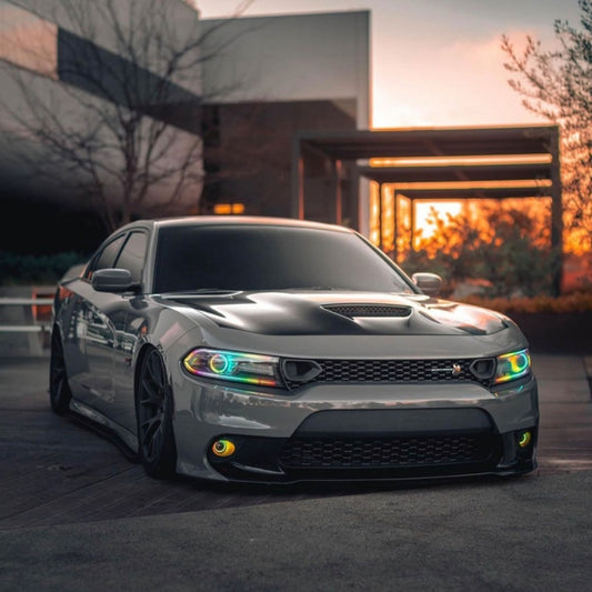 2015-2023 DODGE CHARGER DRL & PROJECTOR HALO BUNDLE - FLOW SERIES