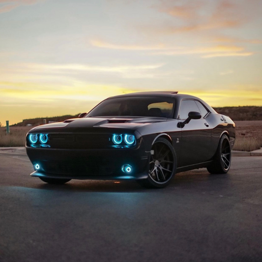 2015-2023 DODGE CHALLENGER FLOW SERIES HALO & FOG HALO BUNDLE