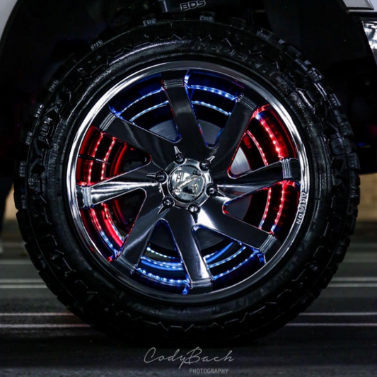 GALAXY WHEEL RING LED BUNDLE - RGBW DOUBLE ROW