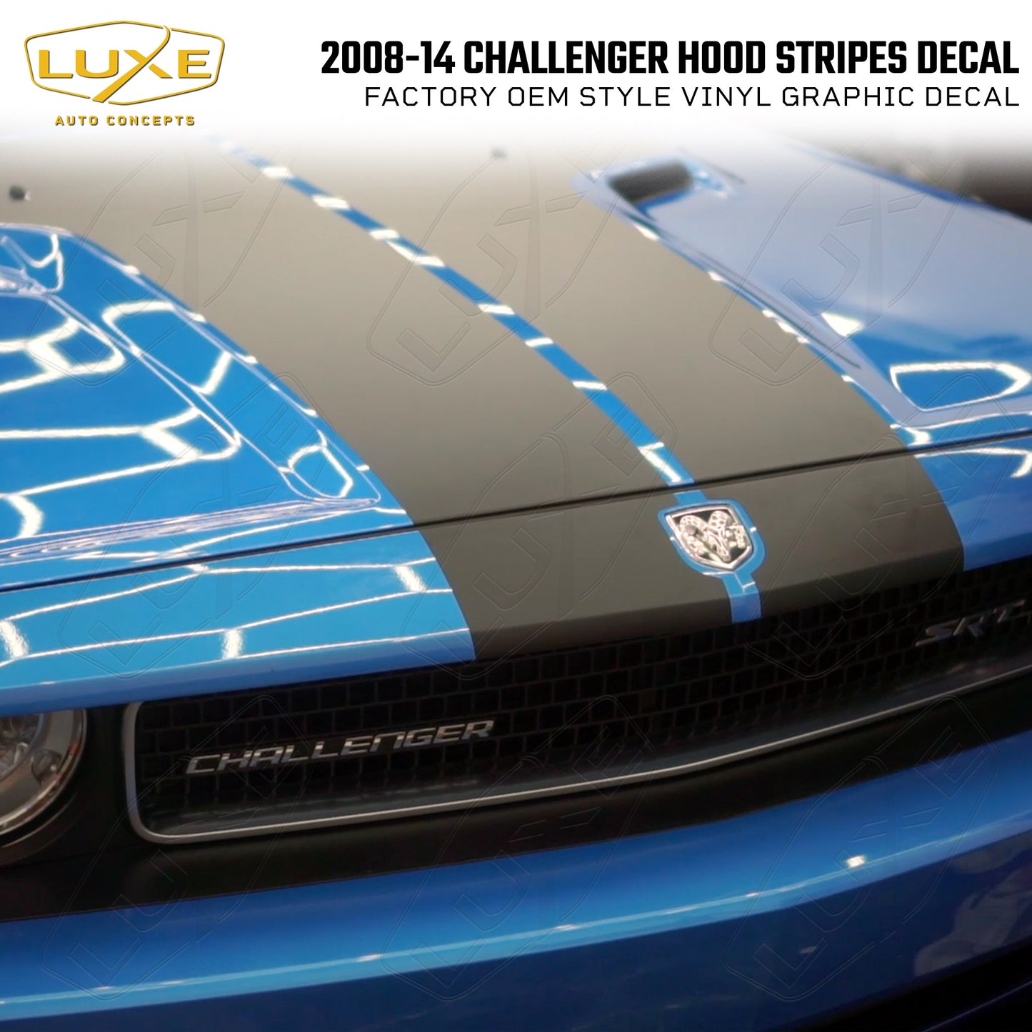 Dodge Challenger Hood Stripe Kit