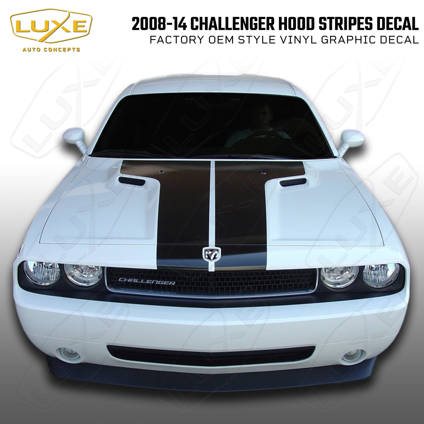 Dodge Challenger Hood Stripe Kit