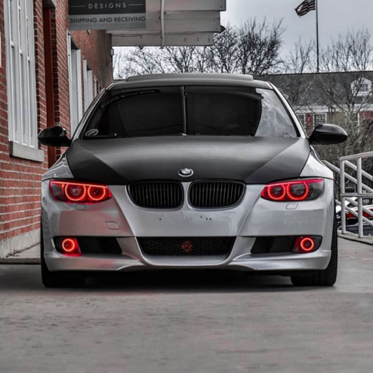 2007-2012 BMW M3 E92 HALO, DRL, AND FOG HALO BUNDLE - FLOW SERIES