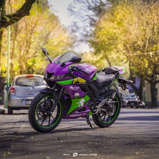 Hexis Plum Violet Gloss Vinyl Wrap | HX20008B