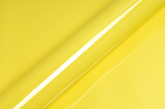Hexis Lemon Yellow Gloss Vinyl Wrap | HX20108B