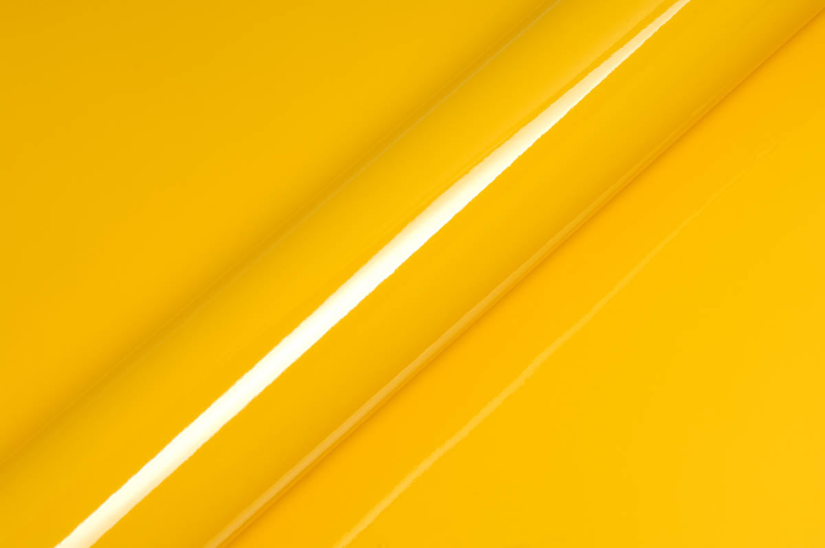 Hexis Daffodil Yellow Gloss Vinyl Wrap | HX20123B