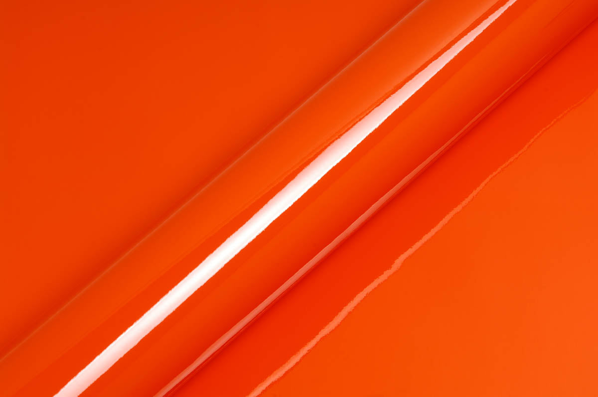 Hexis Orange Red Gloss Vinyl Wrap | HX20165B