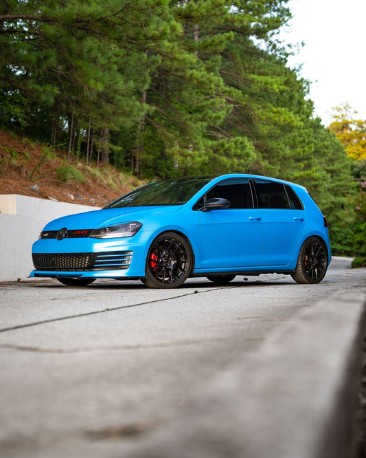 Hexis Ara Blue Satin Vinyl Wrap | HX20219S