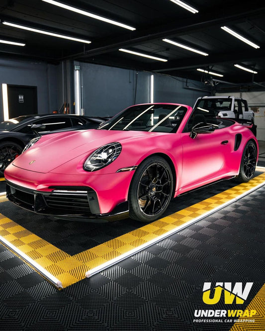 Hexis Matte Fuchsia Vinyl Wrap | HX20220M