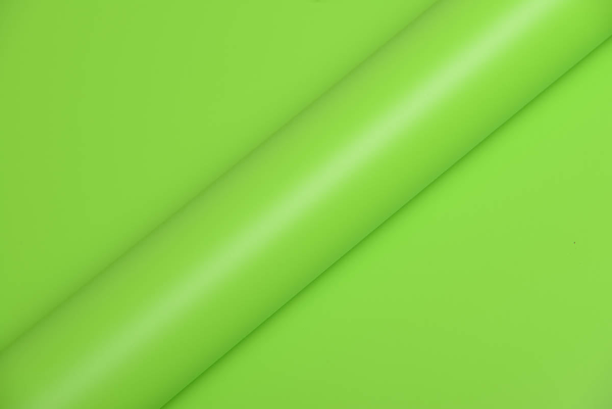 Hexis Acid Green Satin Vinyl Wrap | HX20266S