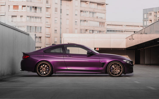 Hexis Elderberry Purple Gloss Vinyl Wrap | HX20352B