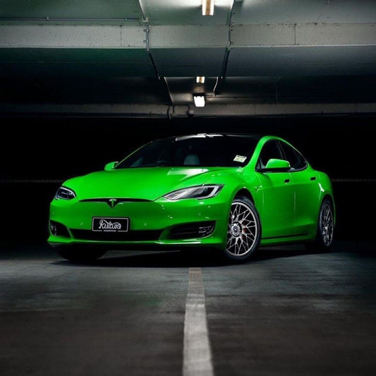 Hexis Apple Green Gloss Vinyl Wrap | HX20369B