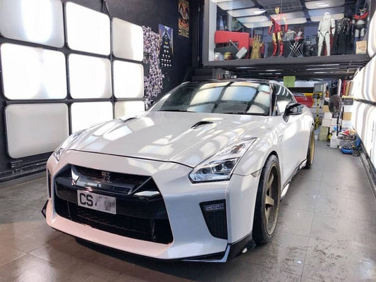 Hexis Cloud Grey Gloss Vinyl Wrap | HX20428B