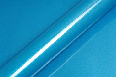 Hexis Fjord Blue Gloss Vinyl Wrap | HX20BFJB
