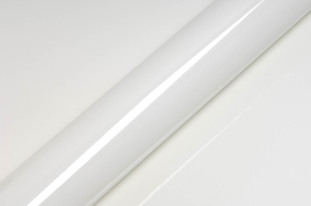 Hexis Lapp Sparkle White Gloss Vinyl Wrap | HX20BLPB