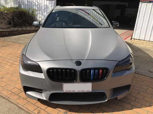 Hexis Satin Grey Metallic Vinyl Wrap | HX20G03S