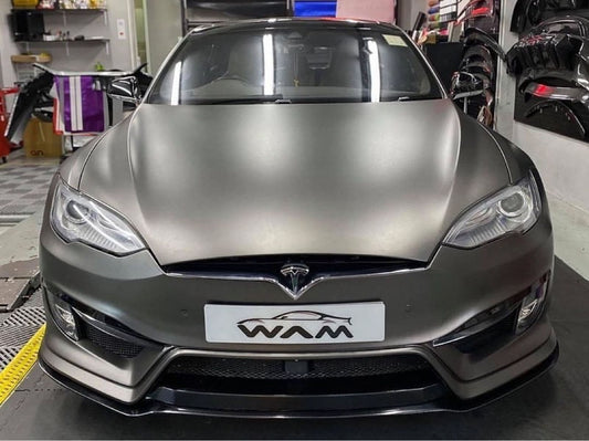 Hexis Metallic Charcoal Matte Vinyl Wrap | HX20GANM