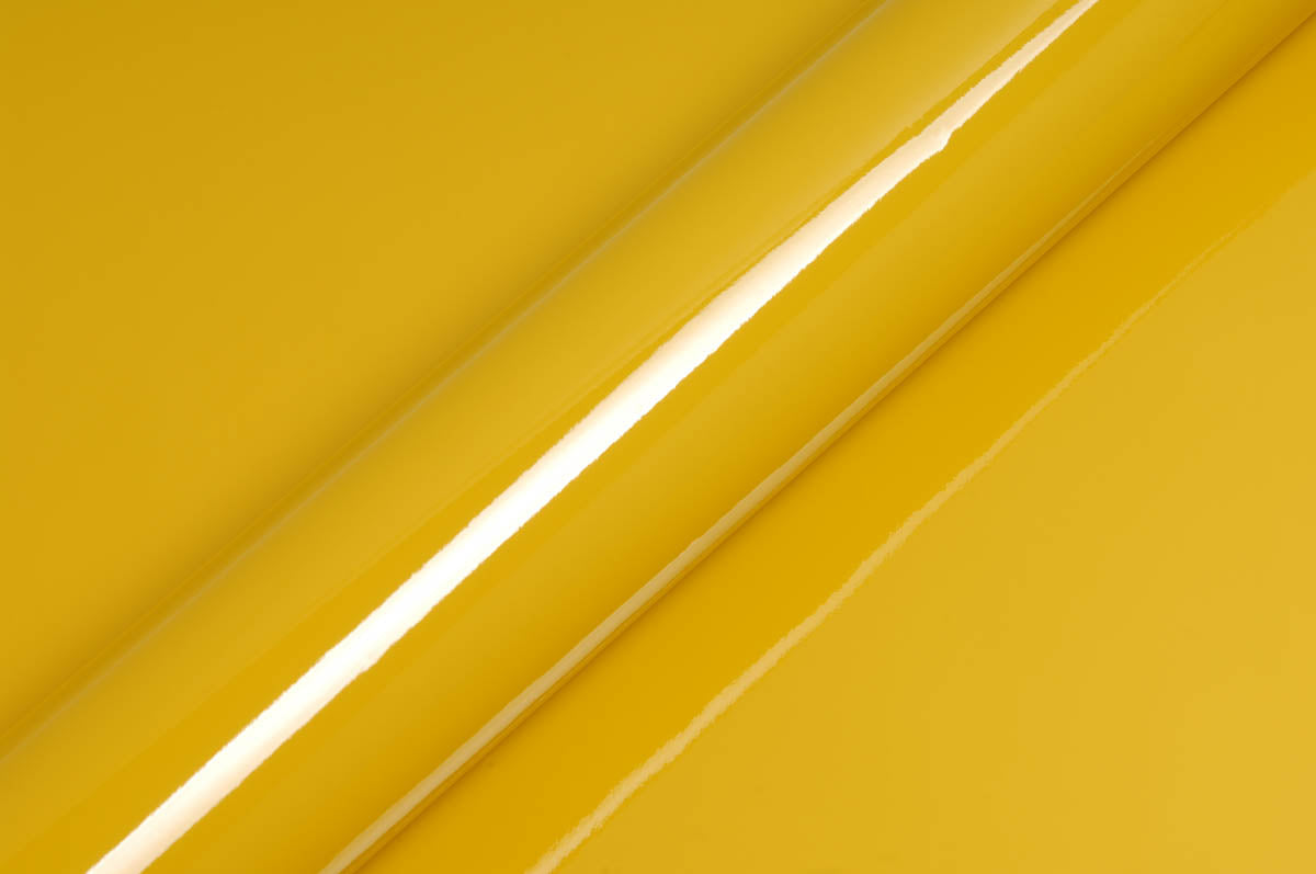 Hexis Honey Yellow Gloss Vinyl Wrap | HX20JMIB