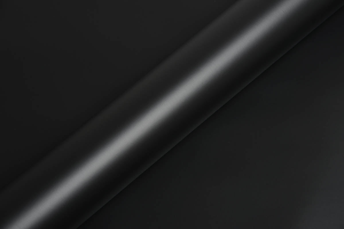 Hexis Deep Black Satin Vinyl Wrap | HX20NPRS