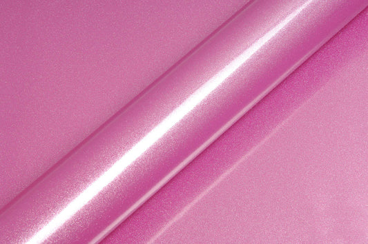 Hexis Jellybean Pink Glitter Vinyl Wrap | HX20RDRB