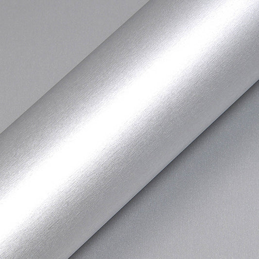 Hexis Brushed Aluminum Gloss Vinyl Wrap | HX30BASILB