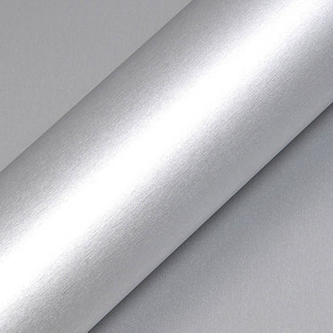Hexis Brushed Aluminum Gloss Vinyl Wrap | HX30BASILB