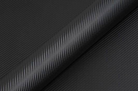 Hexis Black Carbon Fiber Semi Gloss Vinyl Wrap | HX30CANCOB