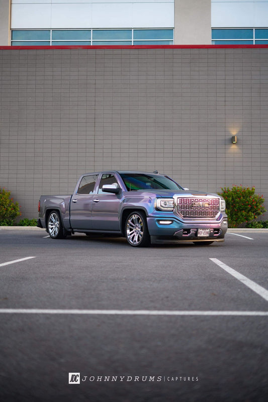 Hexis Chameleon Grey Gloss Vinyl Wrap | HX30G446B