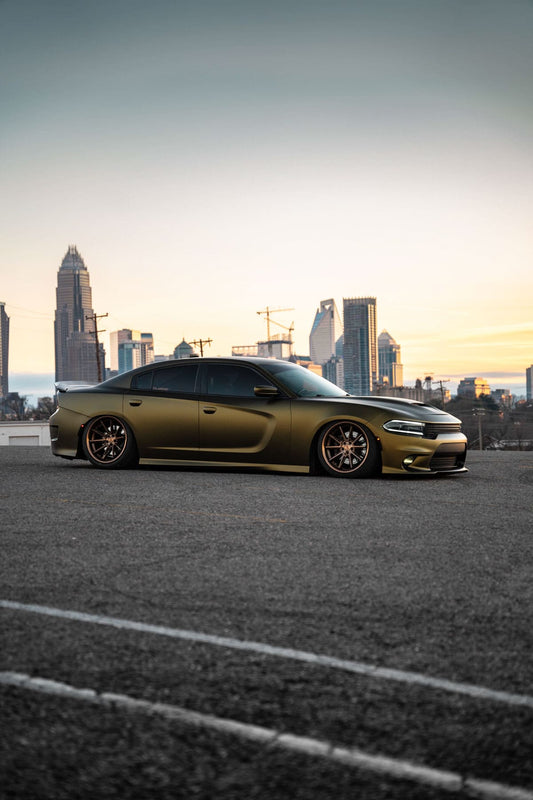 Hexis Golden Black Matte Vinyl Wrap | HX30N71M