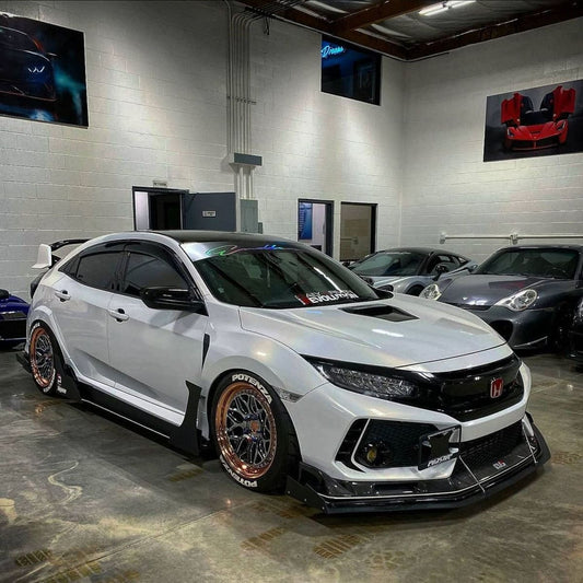 Hexis White Rainbow Gloss Vinyl Wrap | HX30RW002B
