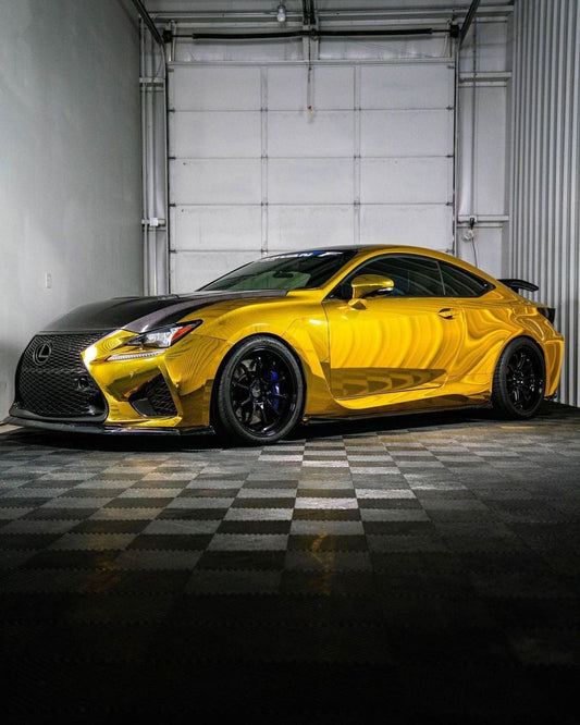 Hexis Super Chrome Gold Gloss Vinyl Wrap | HX30SCH07B