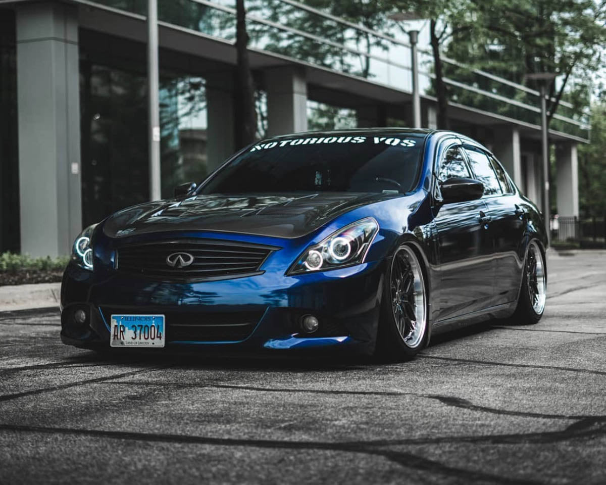 KPMF Blue/Black Iridescent Gloss Vinyl Wrap | K75469