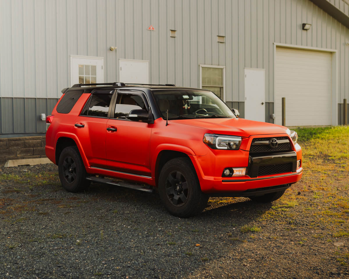 KPMF Matte Iced Orange Titanium Vinyl Wrap | K75502