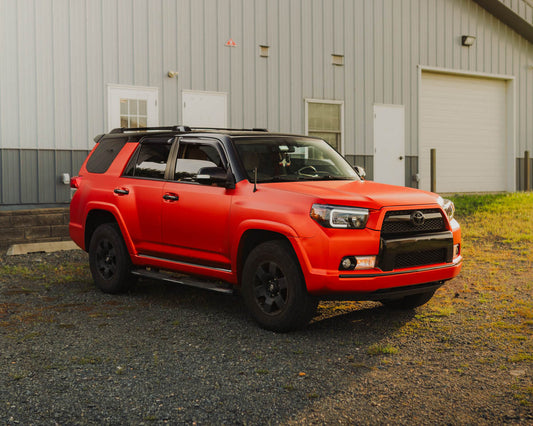 KPMF Matte Iced Orange Titanium Vinyl Wrap | K75502