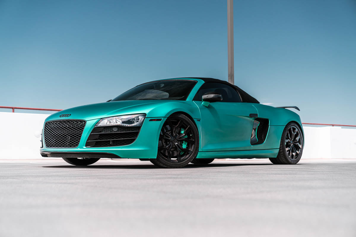 KPMF Iced Green Titanium Matte Vinyl Wrap | K75507