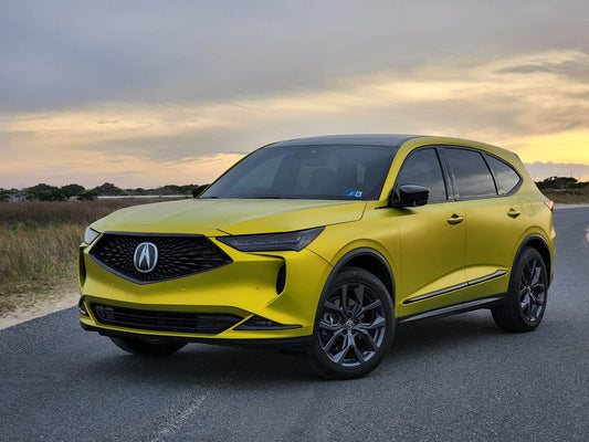 KPMF Iced Yellow Titanium Matte Vinyl Wrap | K75534