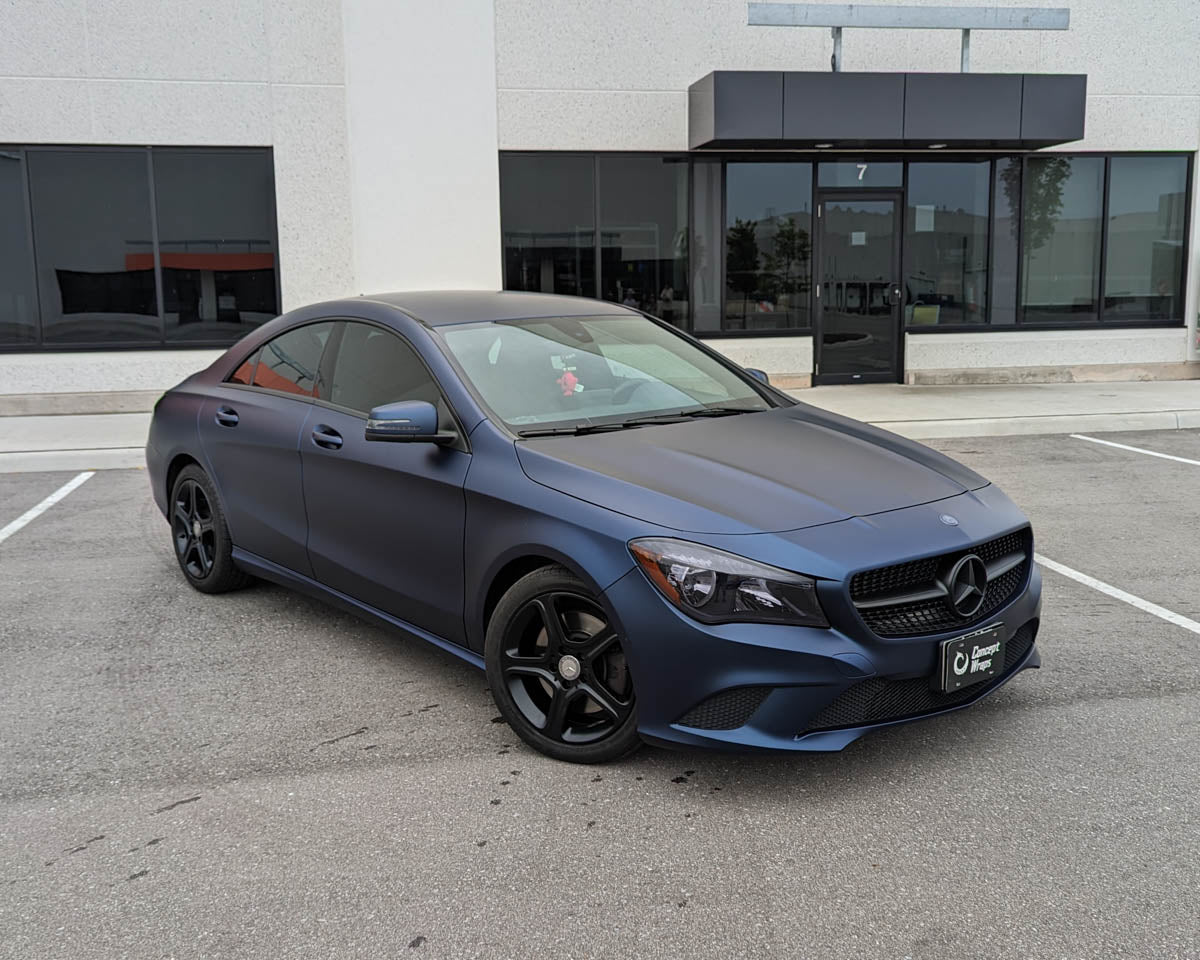 KPMF Sinister Blue Matte Vinyl Wrap | K75562 – Luxe Auto Concepts