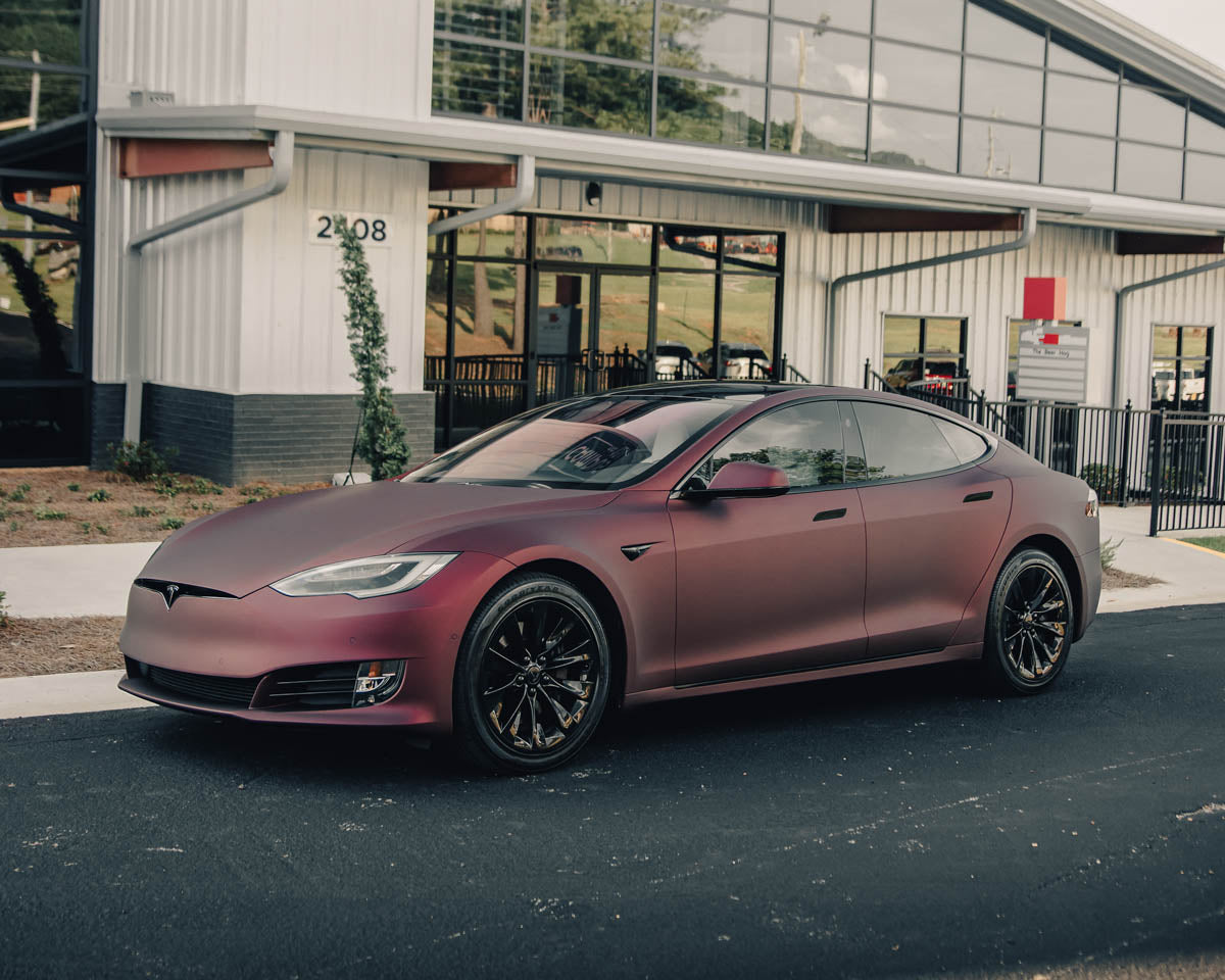 KPMF Absolute Matte Mythos Red Vinyl Wrap | K75801 – Luxe Auto