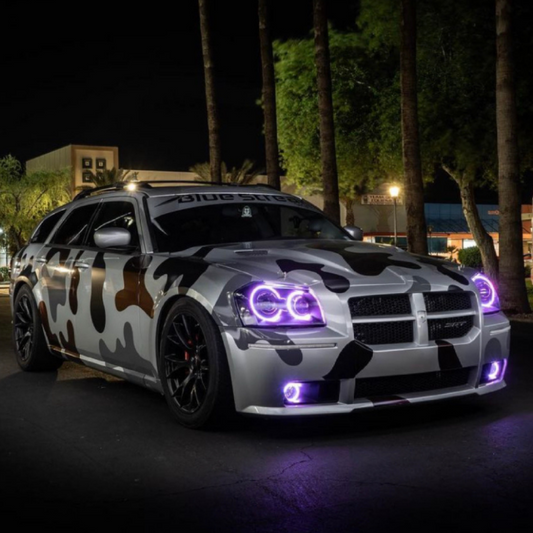 2008 DODGE MAGNUM HALO AND FOG HALO BUNDLE - RGBW