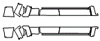 2015 Toyota Tacoma Access Cab Rocker Panel - PPF