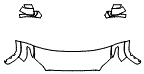 2022 Toyota Tundra CrewMax SR Hood, Fender and Mirror Kit