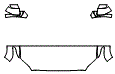2024 Toyota Tundra CrewMax SR5 Hood, Fender and Mirror Kit