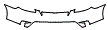 2006 Toyota Matrix XRS Upper Bumper Kit