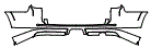 2019 Toyota 4Runner Rear Bumper Kit - PPF