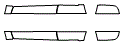 2006 Toyota 4Runner Sport Edition Rocker Panel Kit