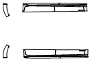 2023 Toyota Sienna Woodland Edition Rocker Panel Kit