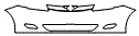 2006 Toyota Sienna Limited Grille and Bumper Kit