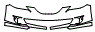 2006 Toyota Solara SE Bumper Kit