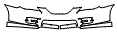 2008 Toyota Solara Bumper Kit - PPF