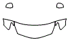 2015 Toyota Prius V Two Hood, Fender and Mirror Kit