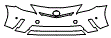 2012 Toyota Prius v Five Bumper Kit - PPF